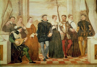 Invitation à la danse, 1570 - Giovanni Antonio Fasolo